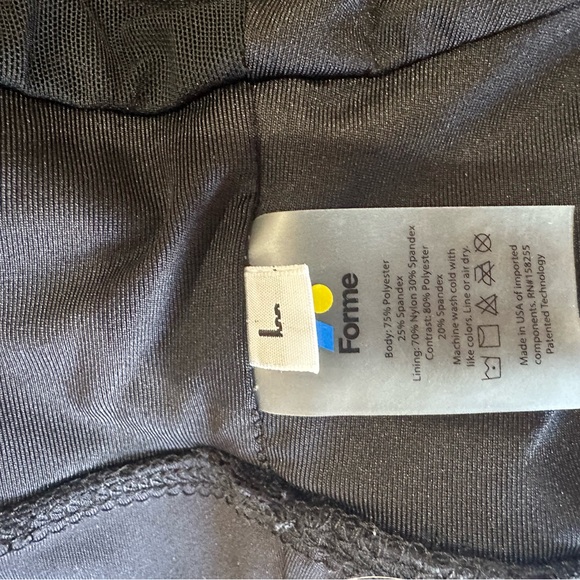 Forme Posture Correcting Revive Black Sports Bra - Picture 5 of 5